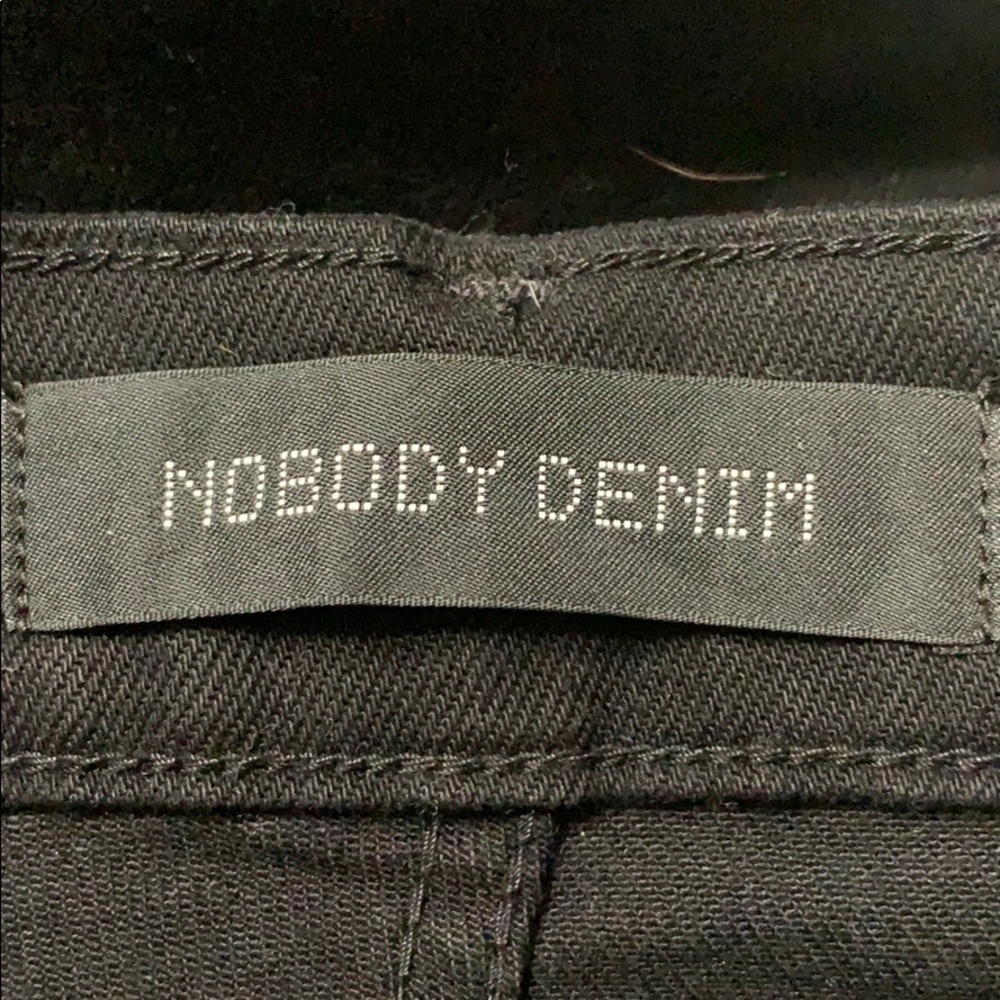NOBODY DENIM Black Jacqueline Jean High Rise - Picture 6 of 6